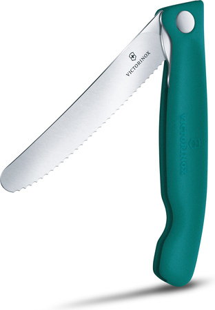 Skládací kuchyňský nůž Swiss Classic Victorinox Oranžový