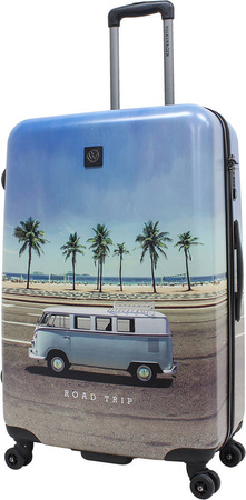 Velký kufr Volkswagen Road Trip 78 cm Multicolor