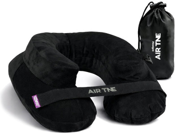 Nafukovací cestovní polštář za krk Cabeau Air TNE - Midnight Black